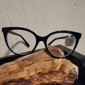 Tiffany & Co. Glossy Black Cat-Eye Glasses